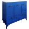 Комплект мебели индиго матовый 95 см Sanflor Ванесса C15332 + C15329                  - 4
