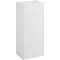 Шкаф одностворчатый 34,6x85 см белый глянец/белый матовый L/R Акватон Асти 1A262903AX2B0 - 1