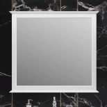 Изображение товара зеркало 104,5x94,5 см белый матовый opadiris кантара 00-00003714