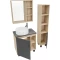 Комплект мебели дуб сонома/серый матовый 67 см Grossman Флай 107002 + 507002 + GR-3013 + 207001 - 2