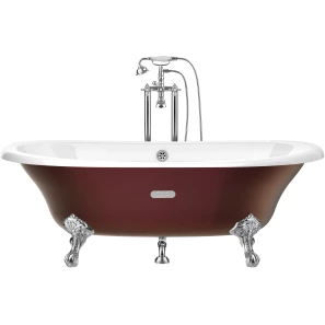 Изображение товара испанская чугунная ванна 170x85 см с противоскользящим покрытием roca newcast copper 233650008