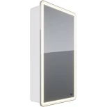 Изображение товара зеркальный шкаф 45x80 см белый глянец r lemark element lm45zs-e