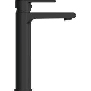 Изображение товара смеситель для раковины с донным клапаном cersanit brasko black a63111
