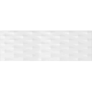Плитка TYU052 Trendy рельеф пики белый 25x75