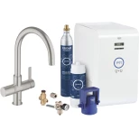 Изображение товара смеситель для мойки с функцией очистки водопроводной воды grohe blue professional 31323dc1