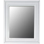 Изображение товара зеркало 60,5x72,5 см белый матовый серебряная патина atoll валери