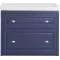 Комплект мебели серый матовый 81 см ASB-Woodline Кастелло - 2