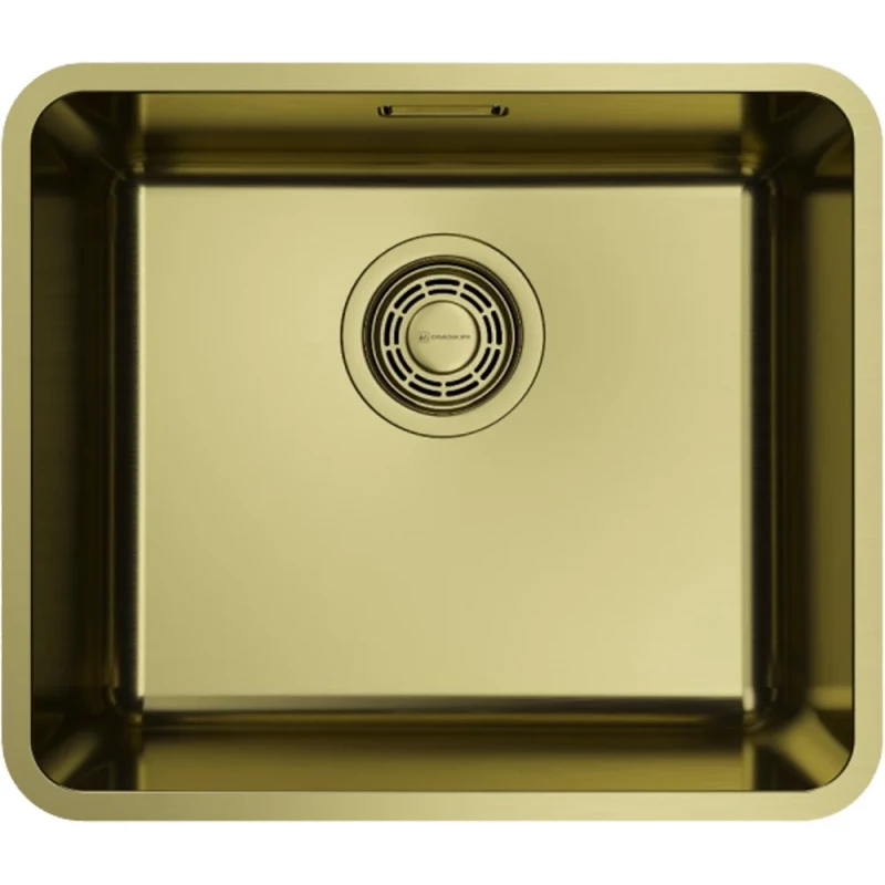 Кухонная мойка Omoikiri Omi 43-U/I-LG Ultra Mini светлое золото 4997403