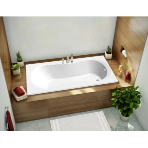 Изображение товара акриловая ванна 120x70 см c-bath salus cbq006001