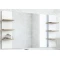 Комплект мебели белый матовый/вяз швейцарский 120 см Sanflor Ингрид C0001917 + 4640021064269 + C0001915 - 6
