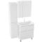 Комплект мебели белый глянец 70 см Grossman Адель 107005 + 4627173210232 + 207004 - 3