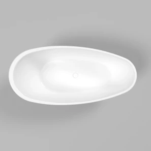 Изображение товара ванна из литьевого мрамора 155x73 см whitecross spinel b 0210.155073.10100